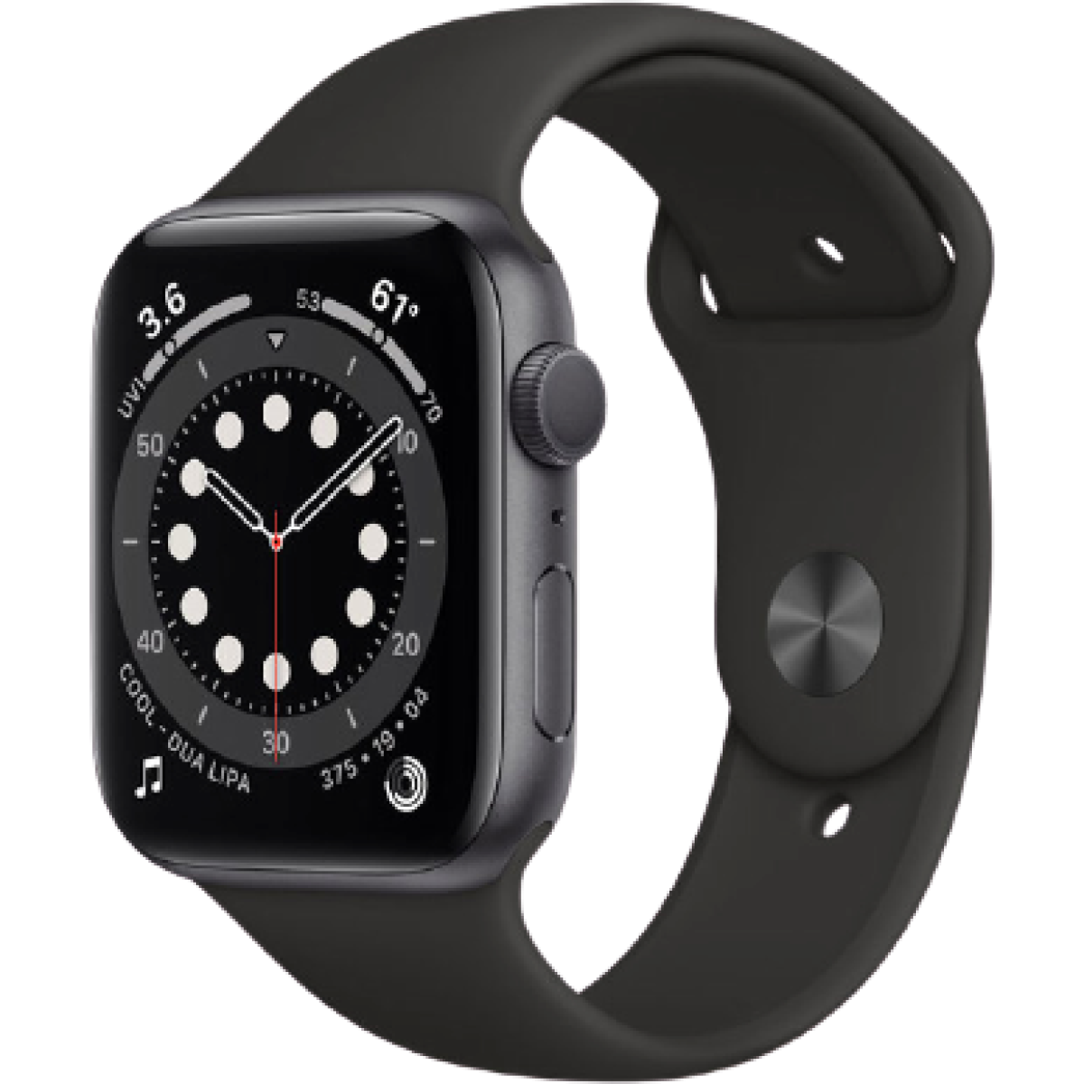 Apple watch 6 44 mm red как смотрится